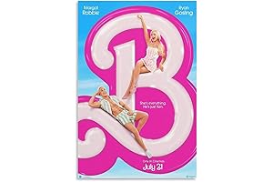Barbie 2023 Movie Posters for Girls Room