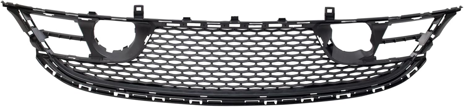 TRQ Front Grille Black Compatible with 2015-2017 Chrysler 200 CH1036135