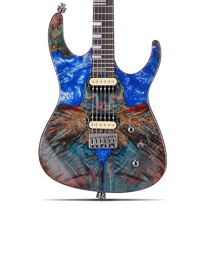 Amazon.com: Leo Jaymz Electric Guitar Hurricane Deluxe Series