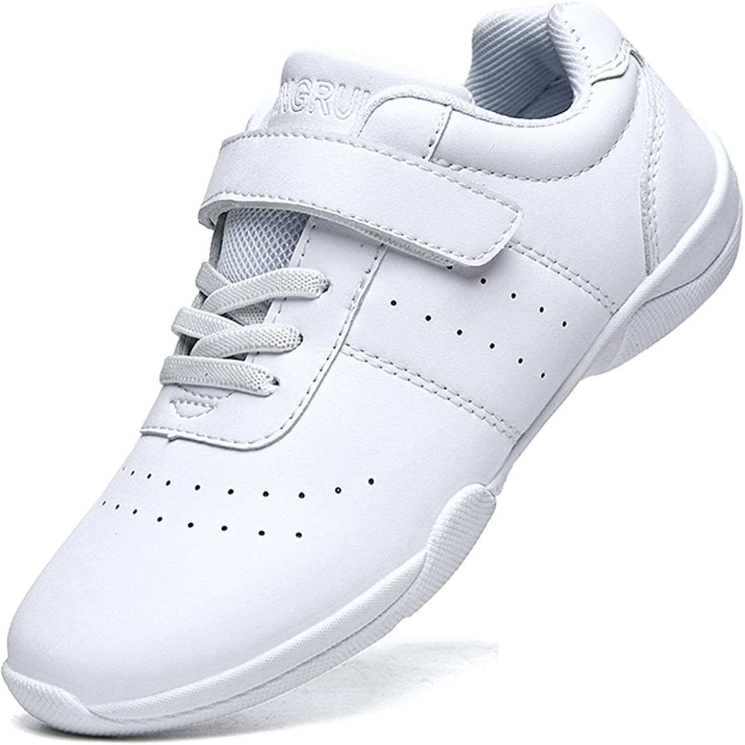 [WUIWUIYU] キッズ レディース チアリーディングシューズ ダンススニーカー 男の子 女の子 軽量 屈曲性良い 柔軟 ヒップ