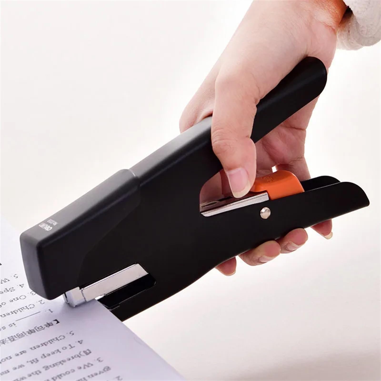 Agrafeuse Aneautre à main-d'œuvre à main 24/6 Agraflures universel Bureau de fourniture Étudiant Student Student Business Manual Binding Tool Agrapheuse (Color : White)