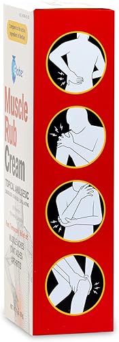 Miniatura 5 de Globe Ultra Strength Crema muscular sin grasa (paquete de 3) (3 onzas). Comparar con los ingredientes activos de Bengay sin grasa, 10% mentol y 15%