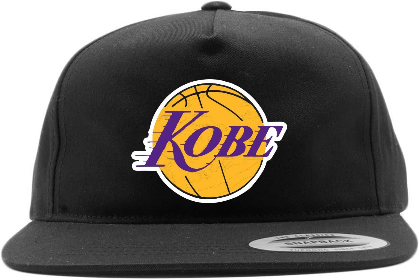 Purple Snapback Los Angeles Kobe Logo Hat