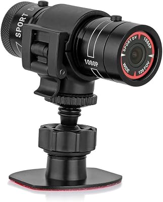 Mengshen Full HD 1080P Mini Sports DV Camera Bike Motorcycle Helmet Action DVR Video Cam Perfect for Outdoor Sports MS-F9
