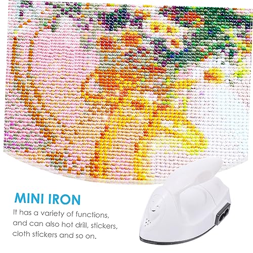 OUNONA Mini Plancha Eléctrica Portátil 110V para DIY miniatura 6