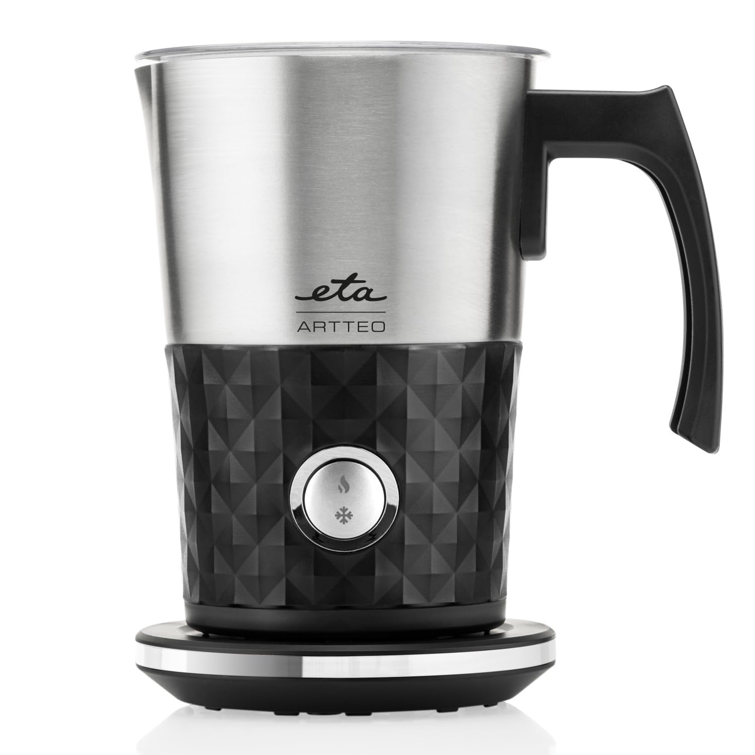 ETA Artteo Mousseur à lait électrique I 550 W I 300 ml I Revêtement antiadhésif I Pour mousse de lait chaude et froide I Chauffer le lait I Café, cappuccino, café au lait, cacao, café latte, latte