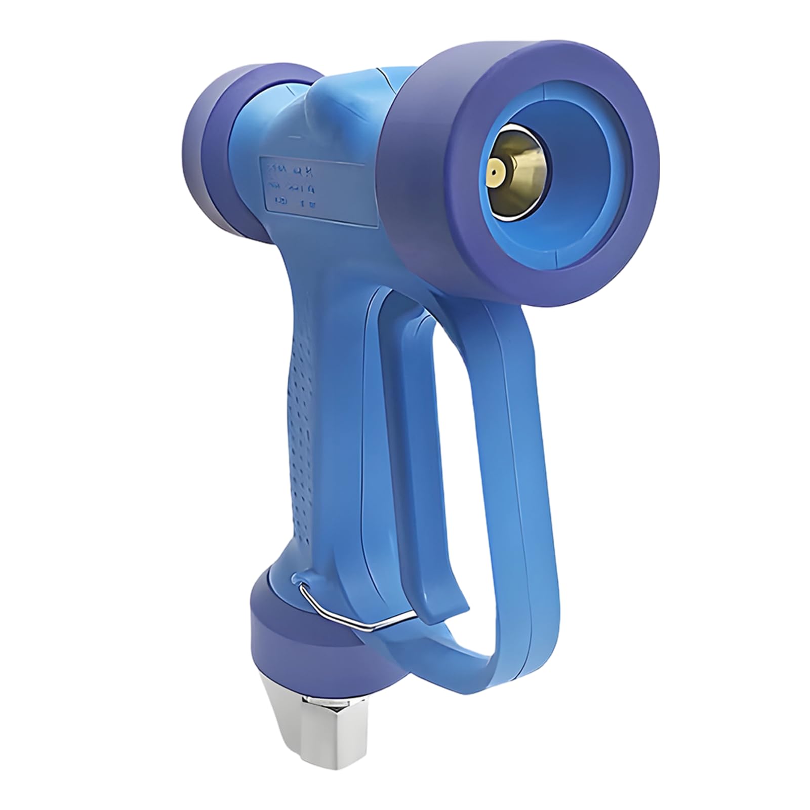 Pistolet de lavage haute pression 350 PSI bleu avec raccord 1/2 pouce