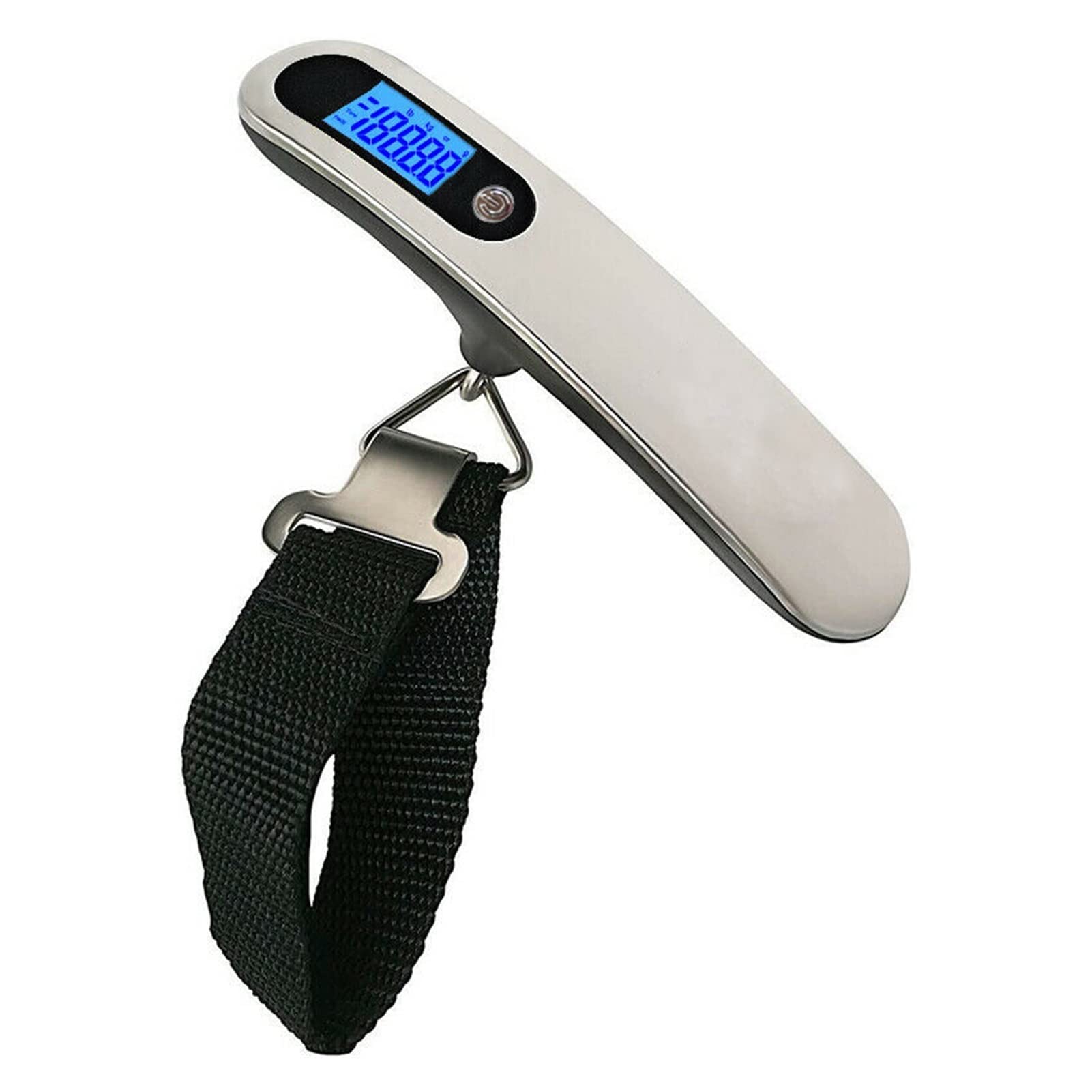 JFDBGU Mini Digital Scale Electronic 25Kg 5g Luggage Hook Pocket Hanging Fishing Scale LCD Kitchen Steelyard Weight with Backlight