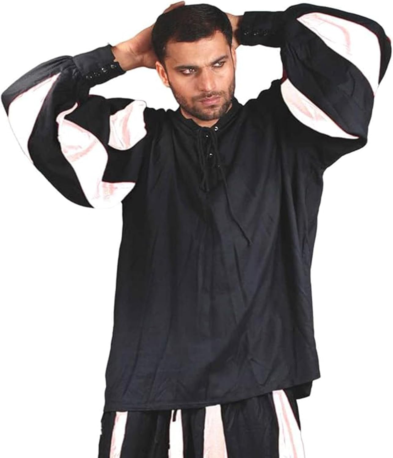 ThePirateDressing Landsknecht Medieval Renaissance Poet Pirate Cosplay Costume European Shirt