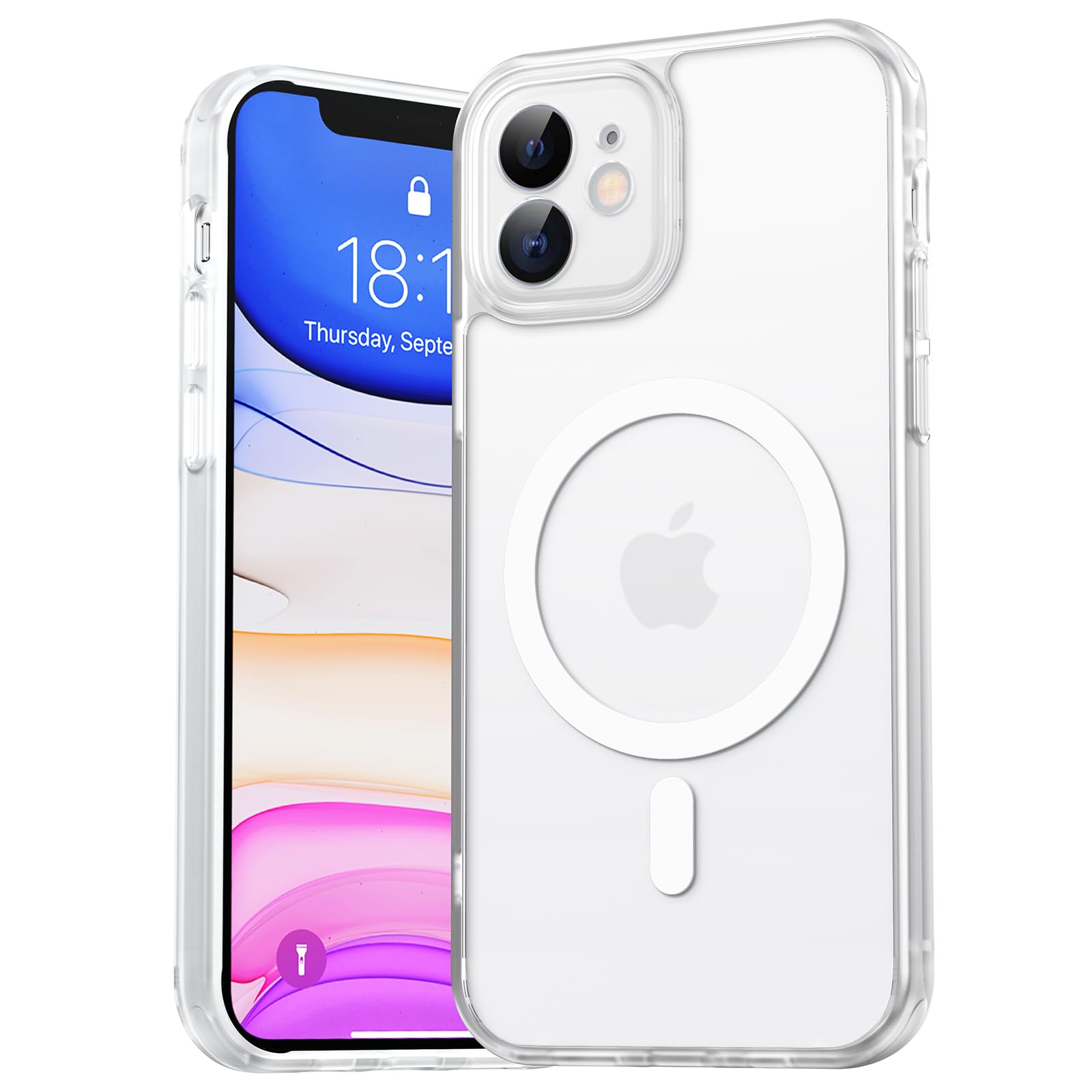 EASDNB für iPhone Hülle für Magsafe mit Kameraschutz