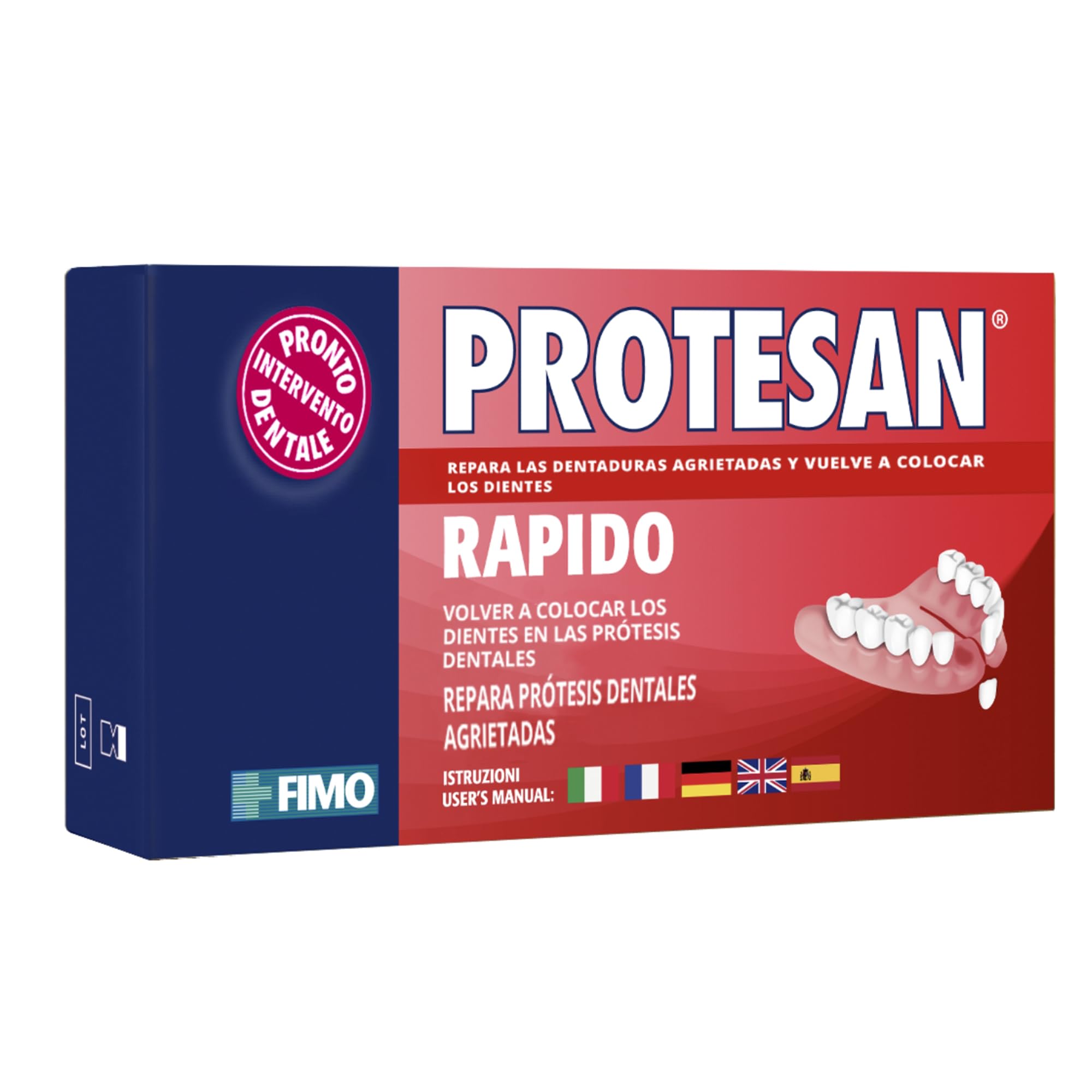 Protesan Rápido - Reparador de dentaduras lesionadas, agrietadas o que hayan perdido un diente.