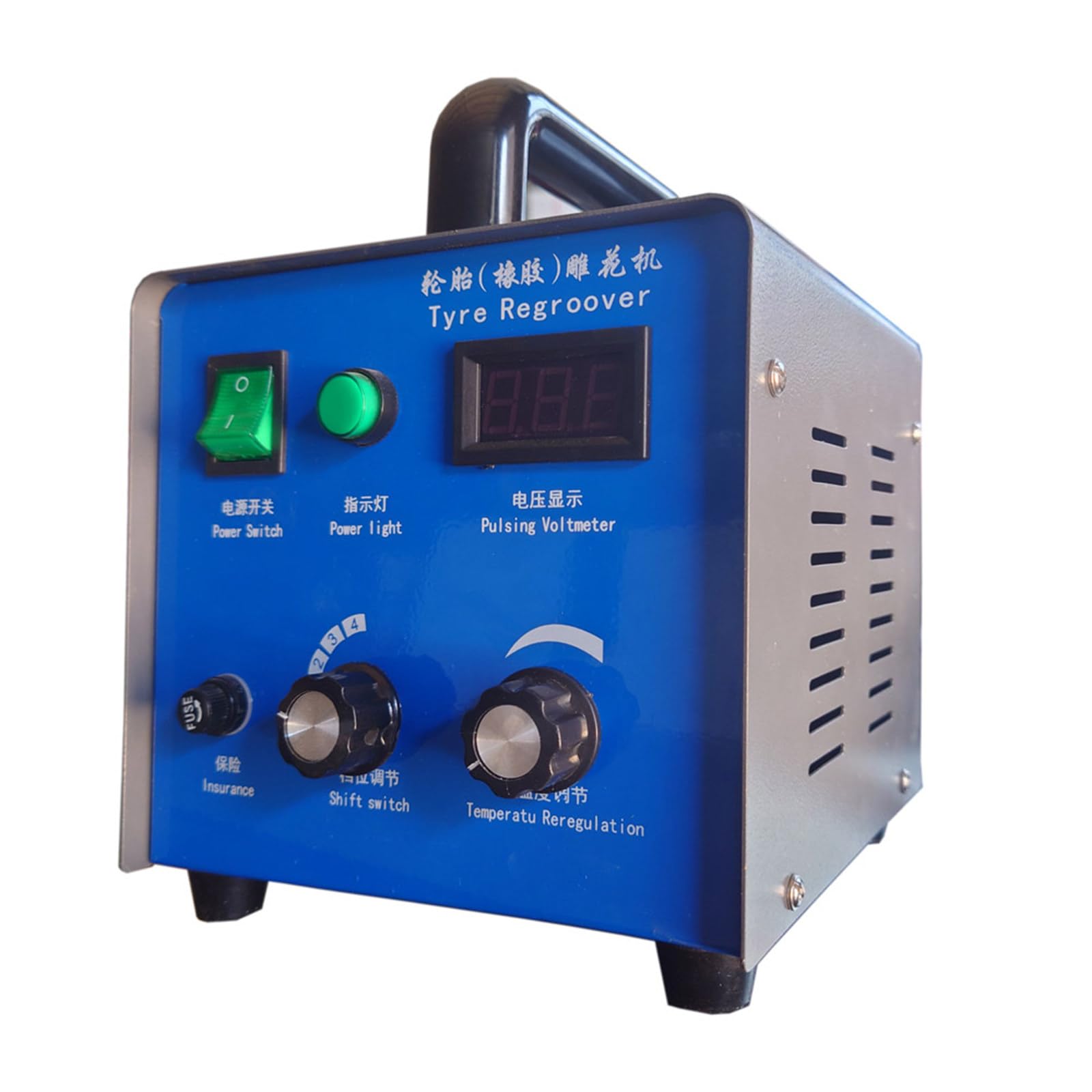 450W Tipo di impulso Stozzatrice per pneumatici Macchina per incisione su gomma per camion Auto Gomma per pneumatici Scanalatura Scultura elettrica per taglio di gomma