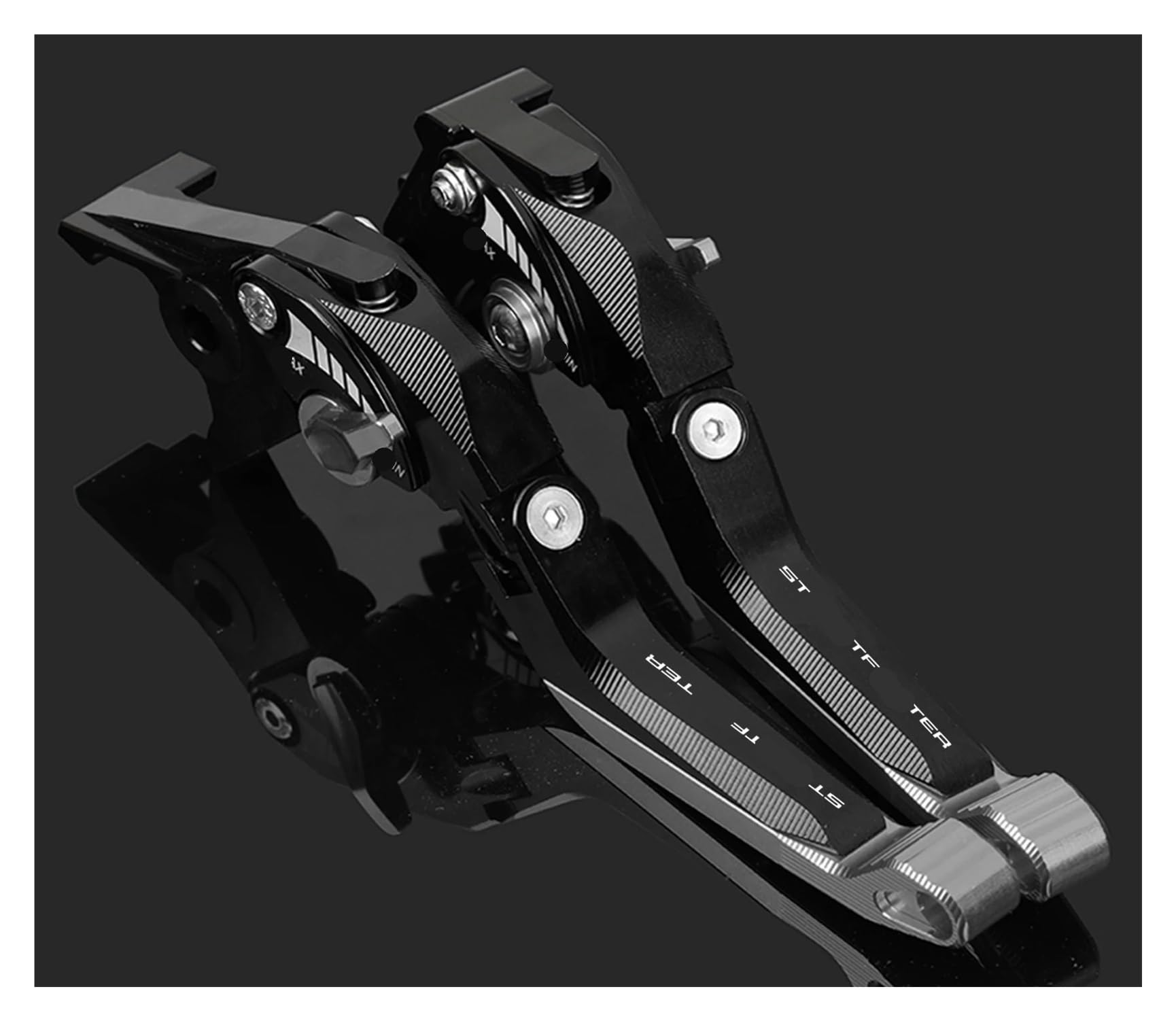 PLIQVBN Clutch Brake shafts Motorcycle Accessories Adjustable Aluminium Brake Clutch Levers Parts for st&reetfi&ghter V4 2018-2023