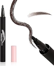 Boobeen Waterproof Eyebrow Pencil, Microblading Eyebrow Pencil, Liquid Eyebrow Pencil, Long Lasting, Thick and Soft, Creates Natural Hair-like Eyebrows