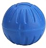 Derefine EVA Dog Balls Toys, Indestructible Bouncy Floating Balls for Dogs to Fetch, EVA Foam Balls Floating in Water, Dog Toy Balls for Chewers,Solid EVA Balls for TrainingBlue