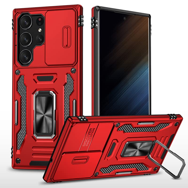 Coque antichoc Samsung S26 Ultra rouge pour sécuriser vos trajets en voiture