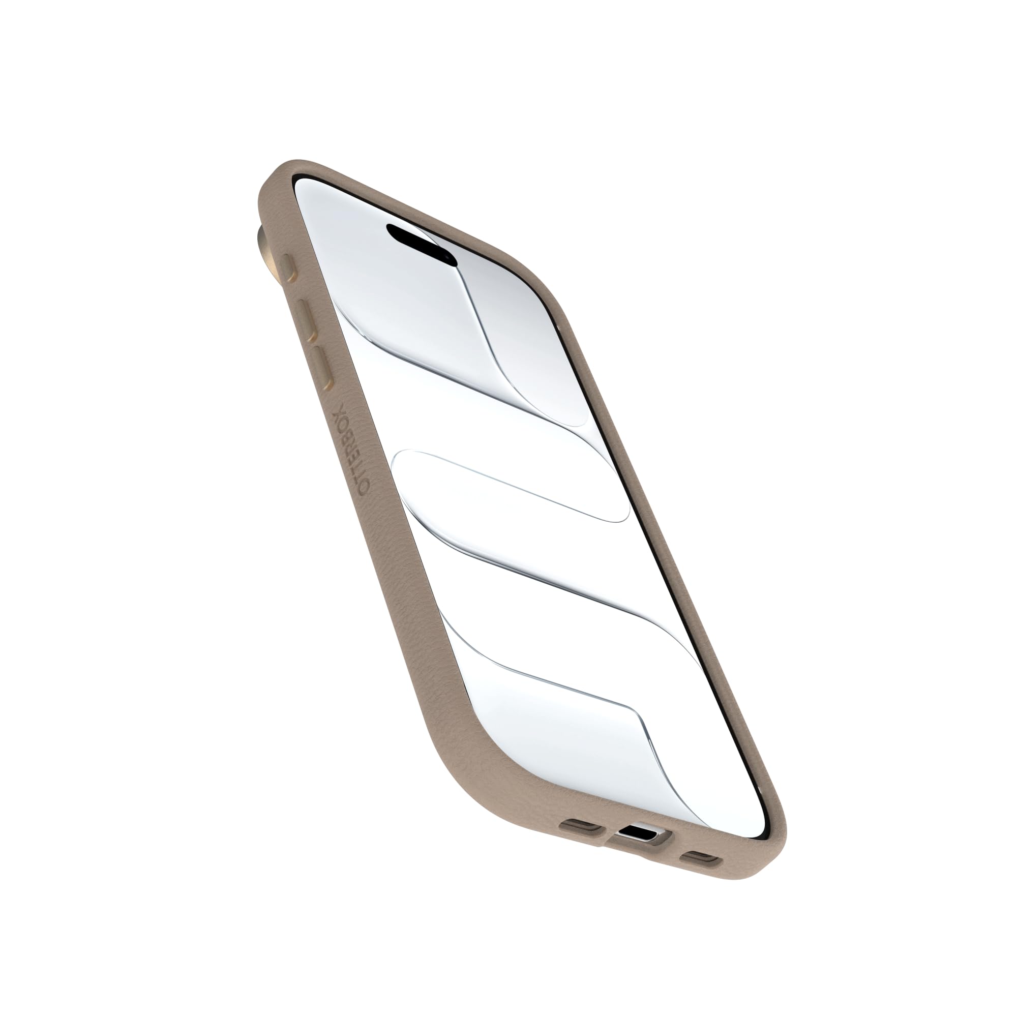 OtterBox Funda de Piel para iPhone Air Symmetry Series Cactus - Comodidad Gris - Funda Protectora Delgada iPhone