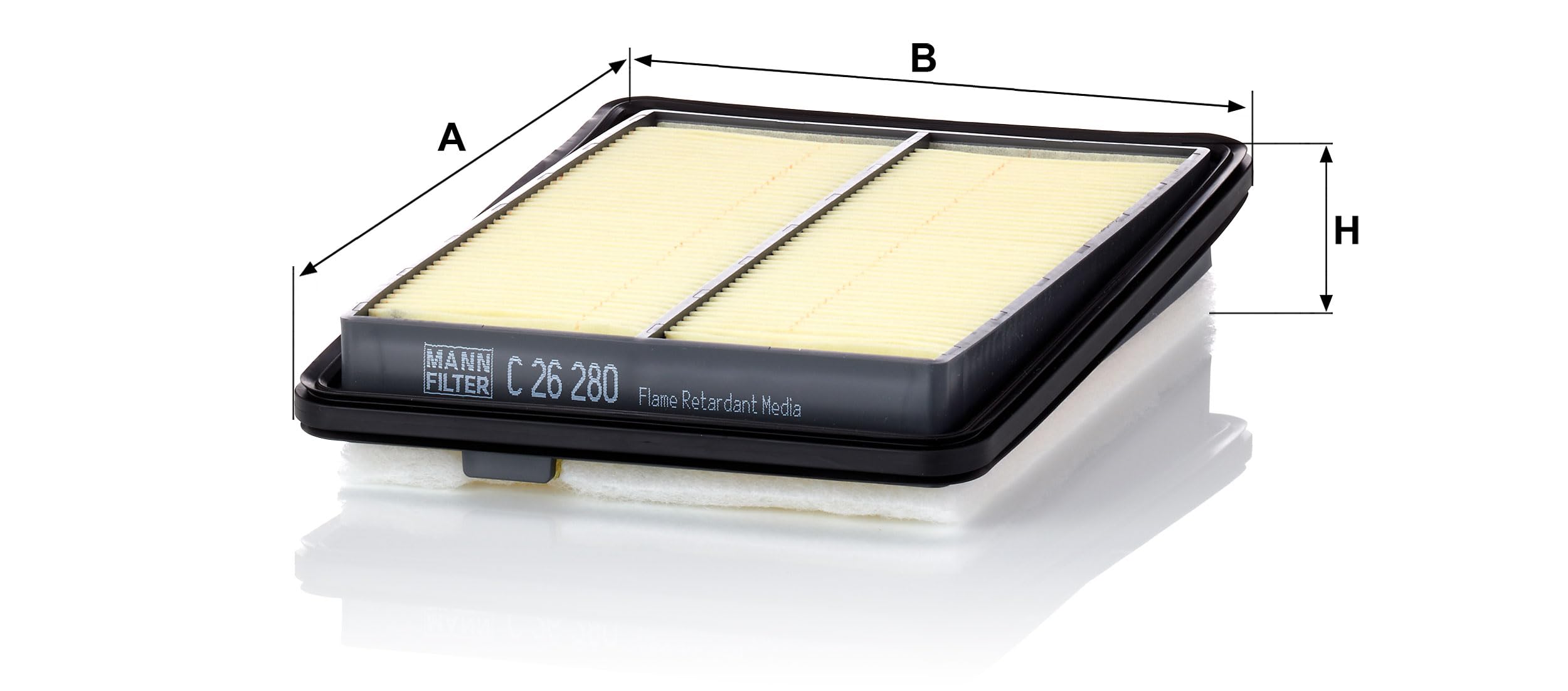 MANN-FILTER C 26 280 Filtr powietrza - do Samochody osobowe + dostawcze