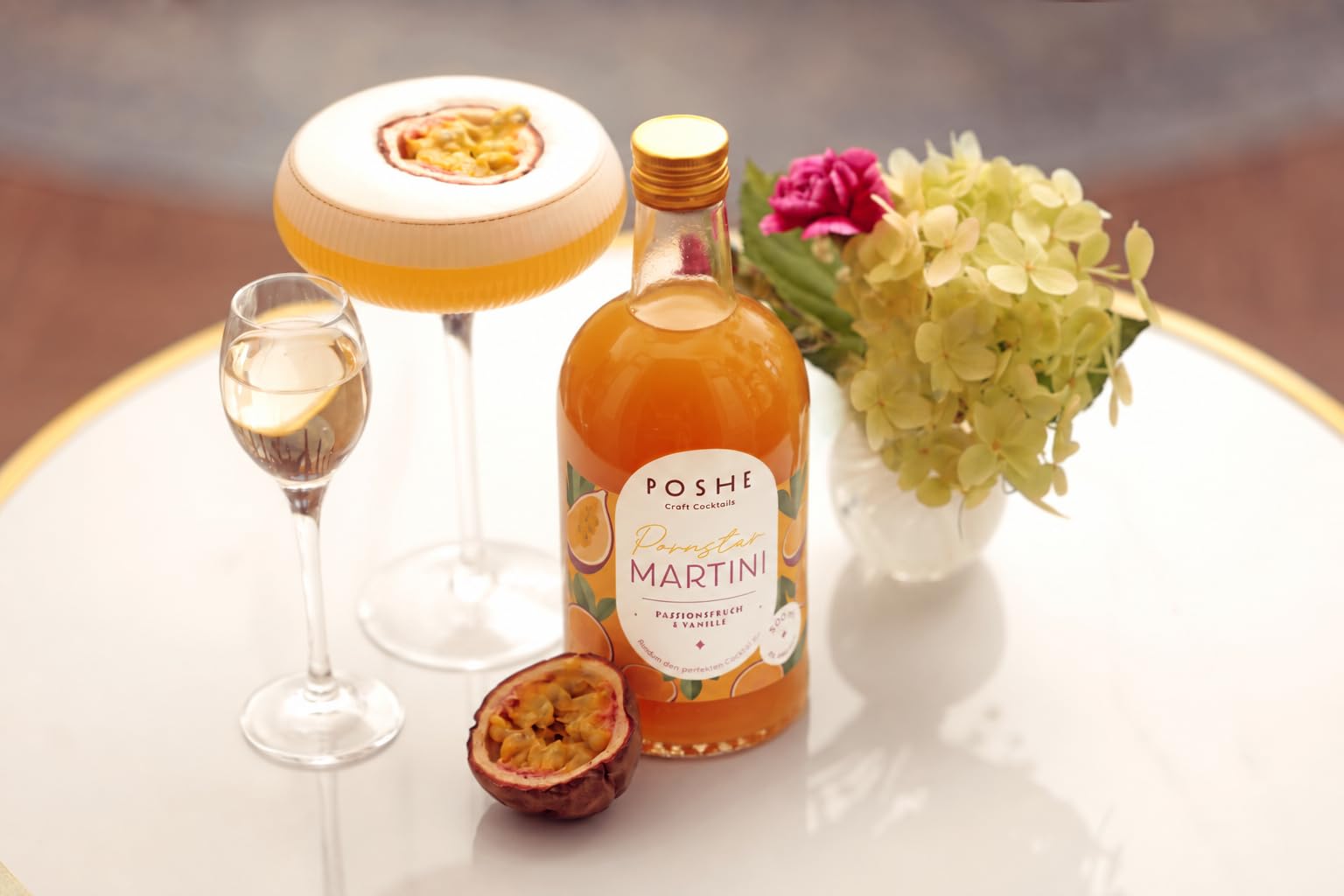 POSHE Craft Cocktails Pornstar Martini bezalkoholowy 4x500 ml