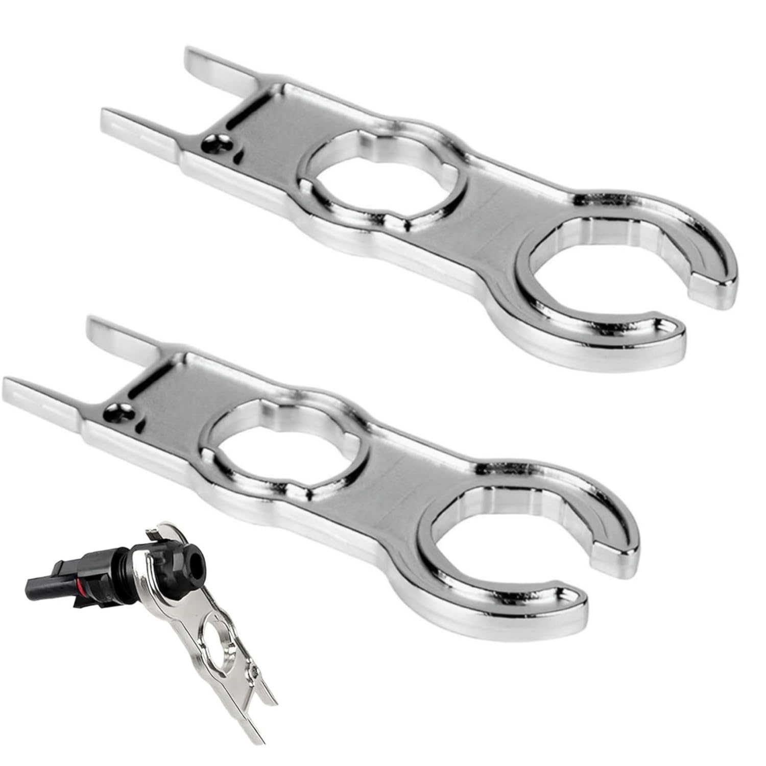 2 Pieces of MC4 Tools for Solar Panel, Tensioner Wrench and Disconnection Tool for Crimping Cables, Connections and Cable Assemblies in Photovoltaic Systems-picture-12