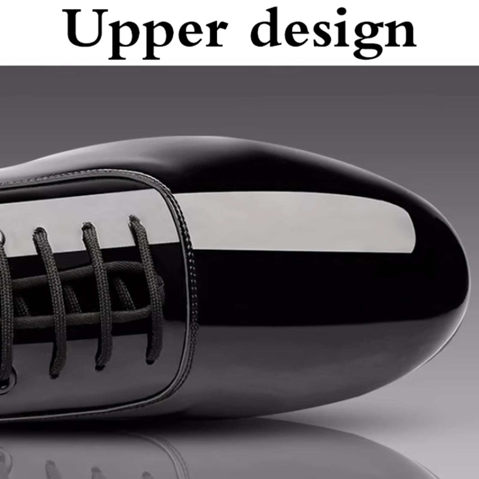 Scarpe Ballo Latino Uomo Stringate Tango,Scarpe Ballo Uomo Liscio,Uomini Ballroom Sneakers,Non Facile Deformare,Adatto per Latino,Salsa,Tango,Jazz,Moderno