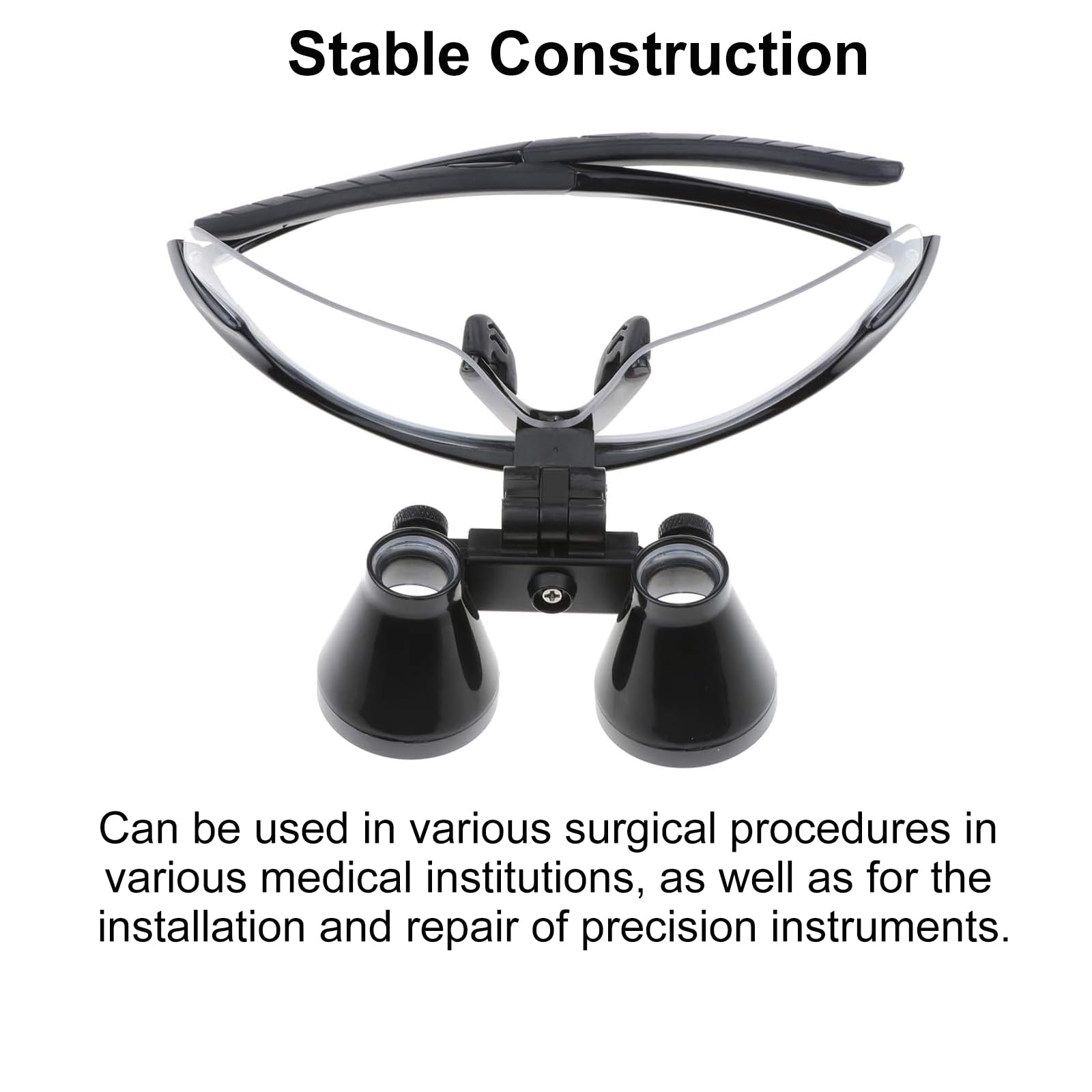 Loupe binoculaire générique grossissante 2,5X et 3,5X, loupe chirurgicale, Distance interpupillaire réglable, adaptée aux interventions chirurgicales et à la réparation d'instruments de précision