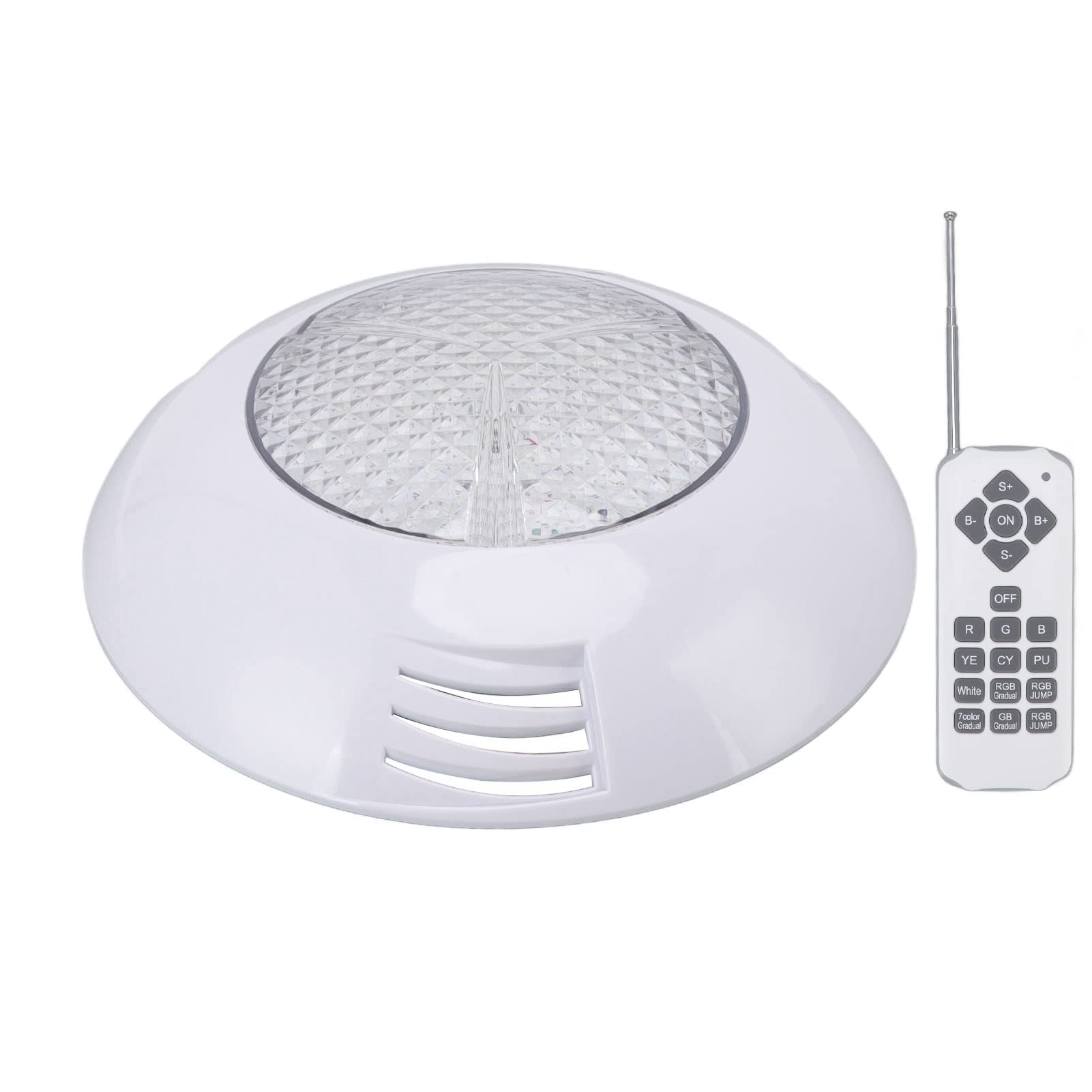FTVOGUE Oświetlenie Basenowe LED, Oświetlenie Basenowe AC12V RGB 25W ABS