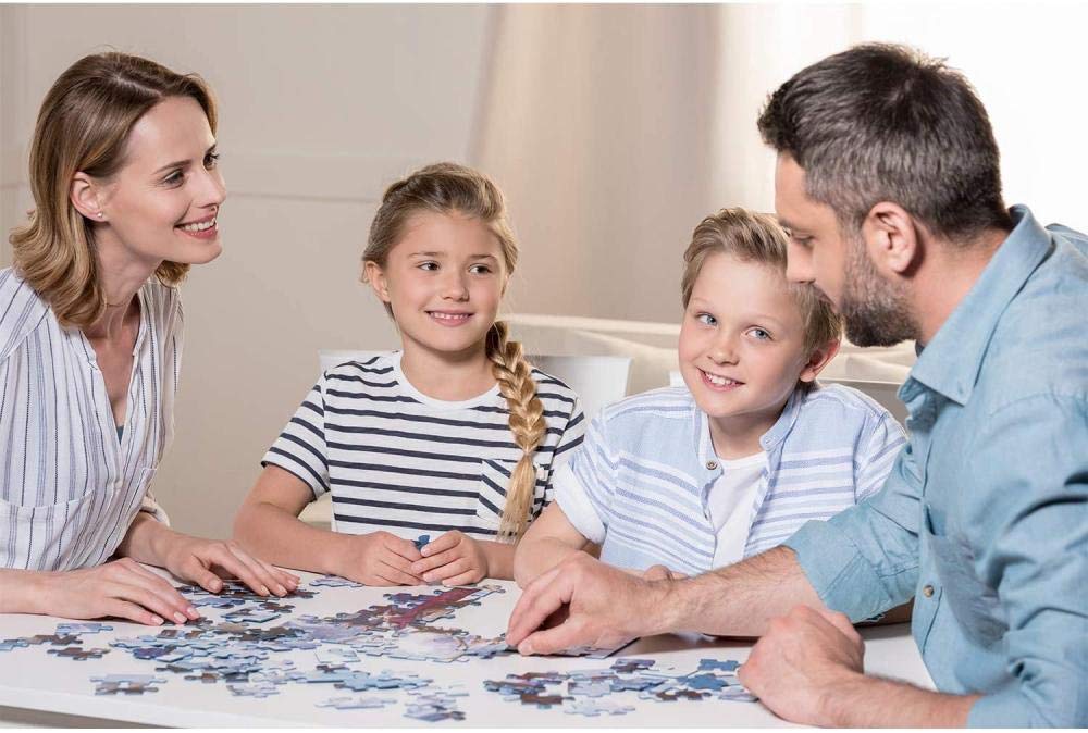 Rompecabezas Adultos Niños Rompecabezas de Madera 6000 piezasLa Gran Muralla al anochecerJuguetes Niños Puzzles para Adultos Es Un Buen Regalo para Amigos