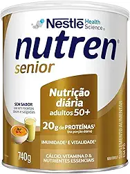 Nutren Senior - Suplemento Alimentar, sem sabor em pó, 740g