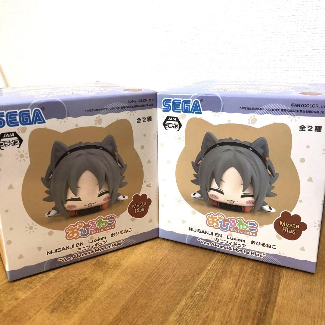 Amazon.co.jp: にじ さんじ おひるねこミニフィギュア Mysta Rias 2個 