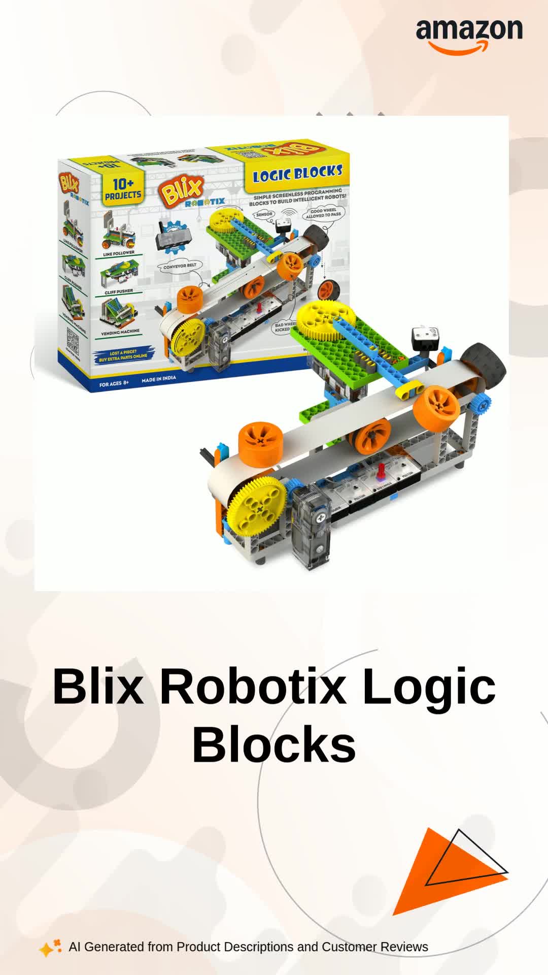 ラバーズロック JUST DALE & THE ROBOTICS until Blix Robotix Logic Blocks, 10+ Frames, Screenless Programming Kit