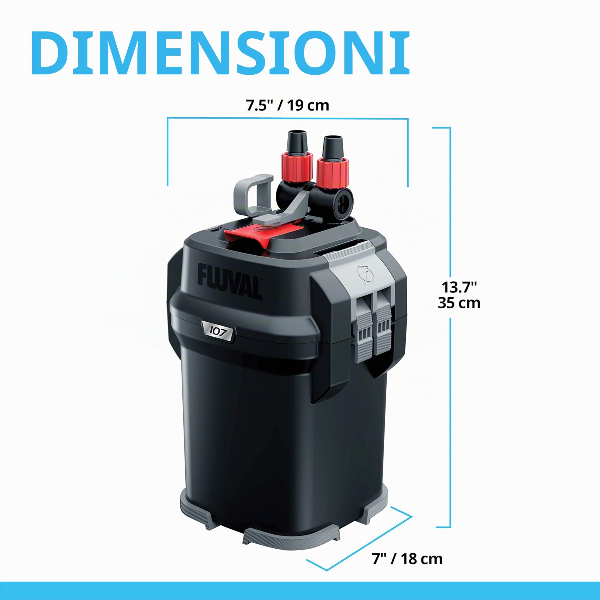 Fluval A441 Filtro Esterno 107
