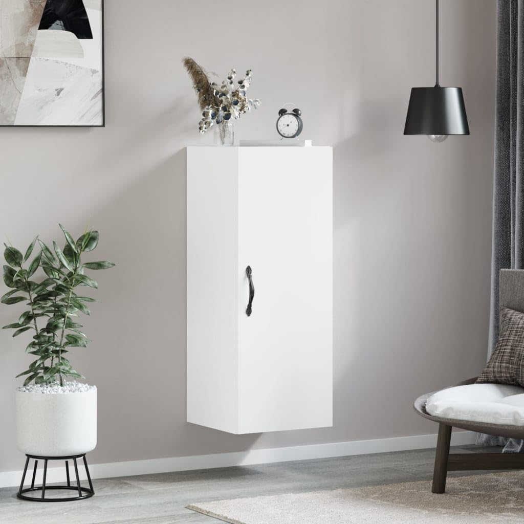 Meuble de rangement pour petits espaces armoire buffet blanche contre le désordre de salon