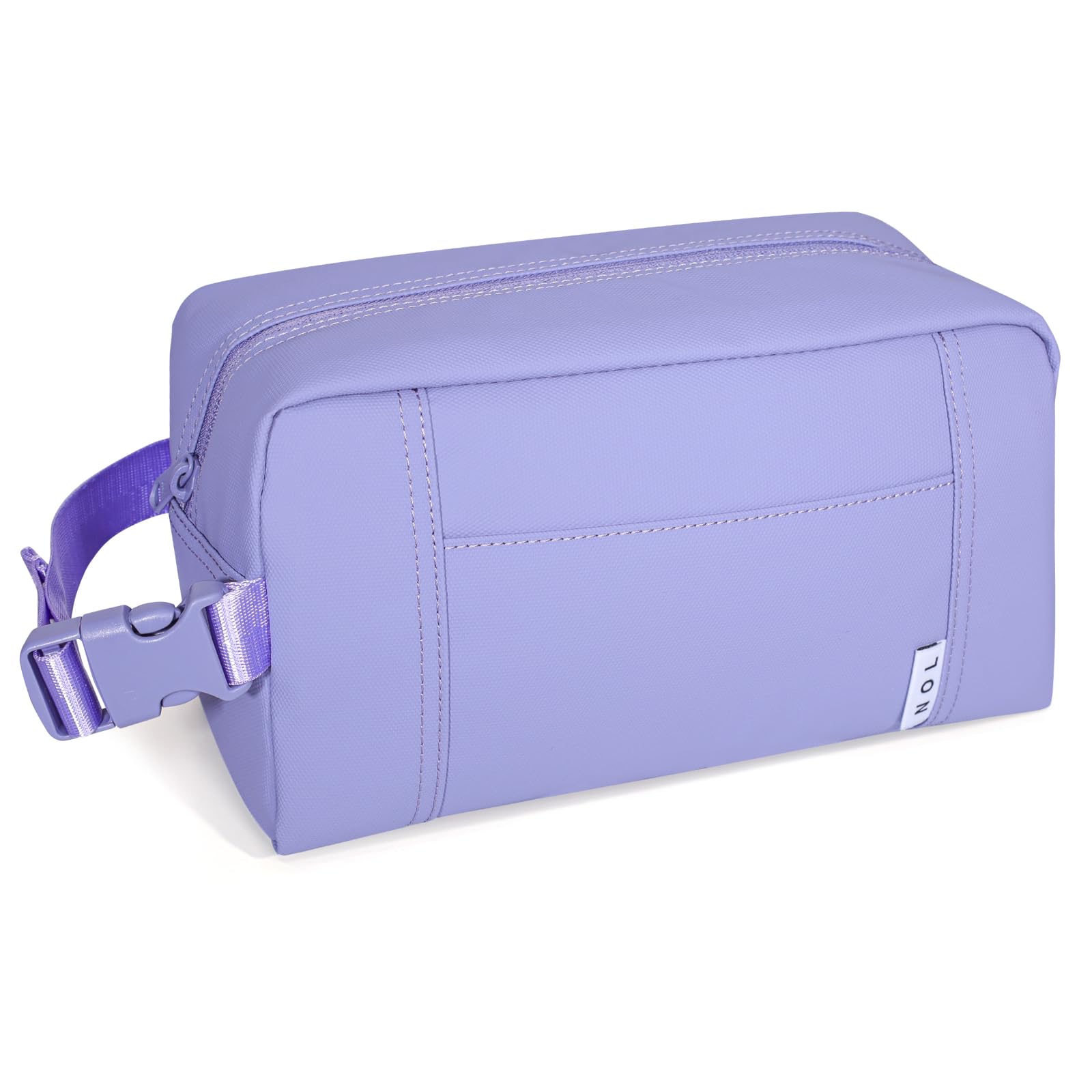 NOL Natural Organic Lifestyle Freezable Snack Bag, Leakproof Cooler Lunch Bag, Reusable, Zip Closure with Buckle Handle Nylon Waterproof Snack Box for