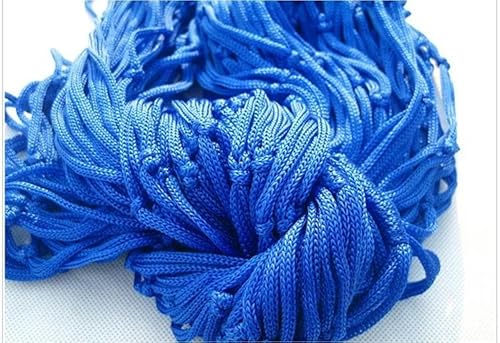 ZERAOKE Portable Garden Nylon Hammock Swinghang Mesh Net Sleeping Bed Outdoor Travel Camping Blue Green Red-Blue