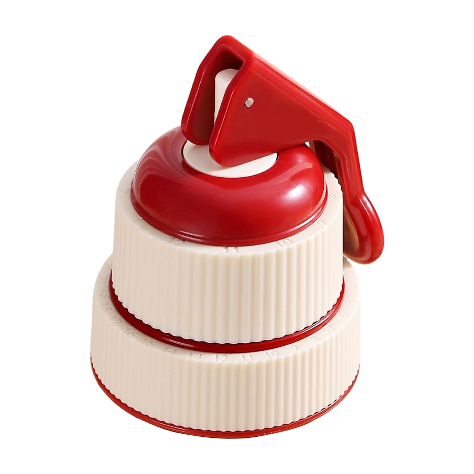 Buxuaaaa Functional Kitchen Accessory Timer Sealing Stopper for Preserving Liquids Bottle Preserver with Secures Seal Modern Cork