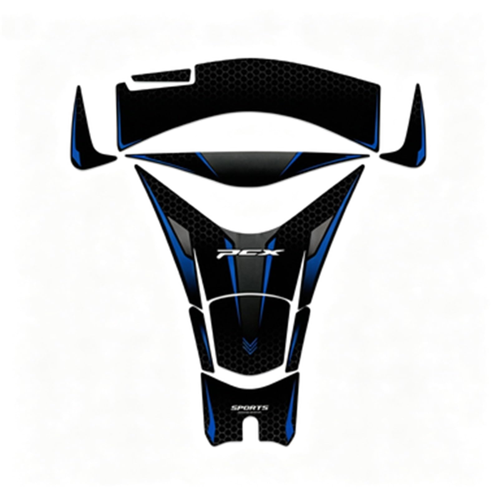 Motorcycle Fuel Tank Pad Decal Gas Cap Oil Cover Protector Sticker Accessories Protection for Pcx PCX 2025 Protection(Color3)