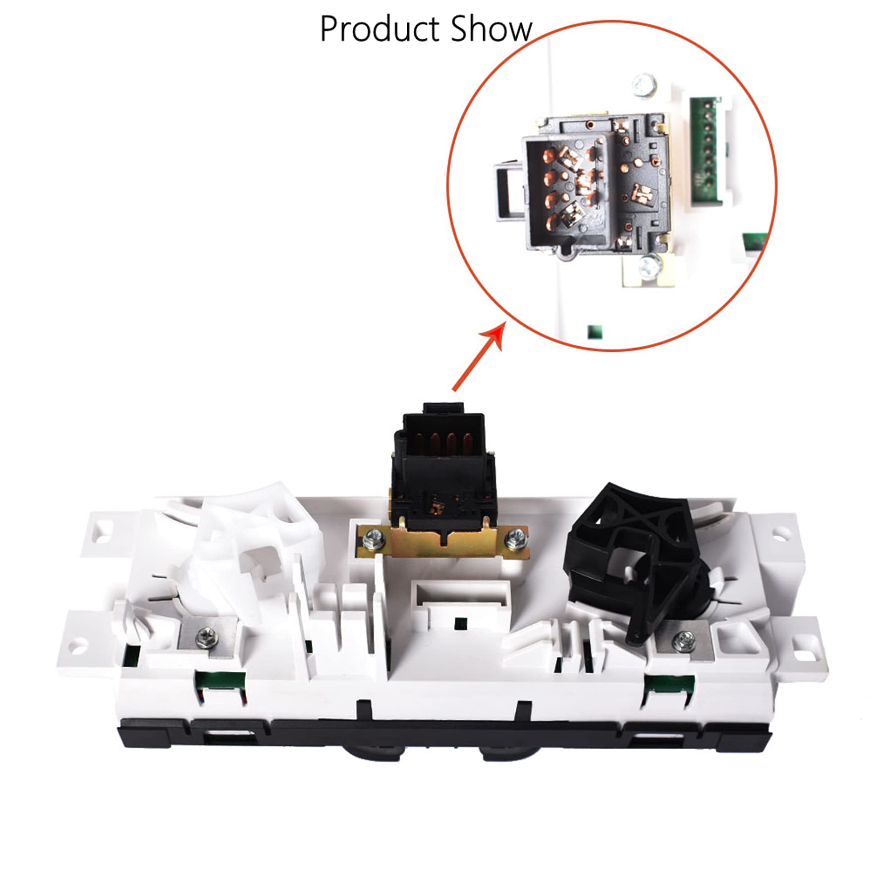 waltyotur A/C Air Conditioning Heater Control Panel Replacement for 2004-2012 Chevy Colorado GMC Canyon 15-73870 15221922