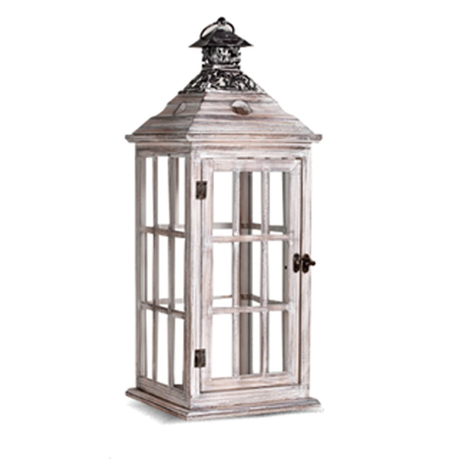 Farol de vela, portavelas de farol, farol decorativo de metal de madera envejecida vintage for centro de mesa de boda rústica, farol colgante, casa de campo, decoración del hogar, decoración de farol
