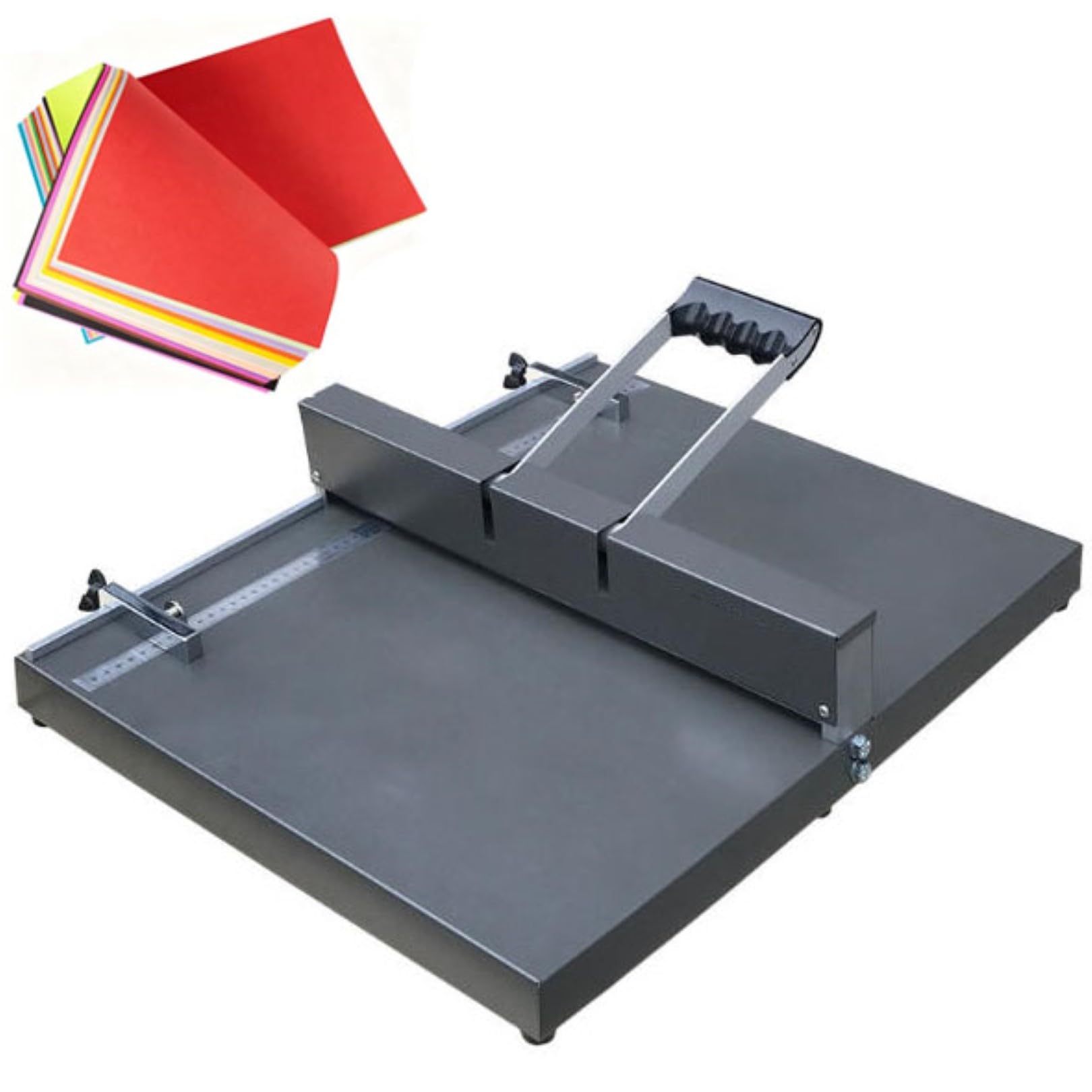 Machine à plier manuelle robuste en métal de 350 mm pour brochures