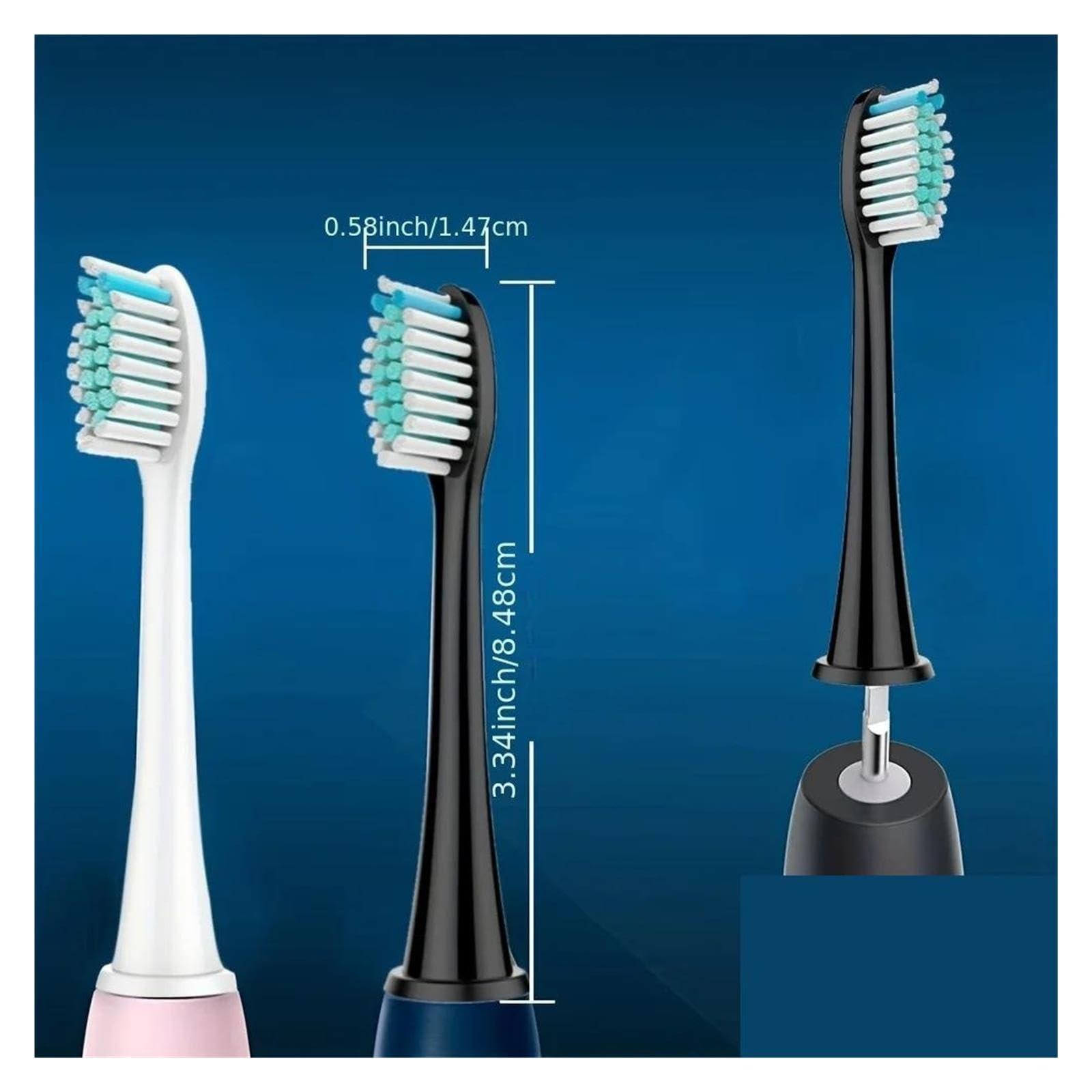 Testine, Compatibile Con Philips, HX3 HX6 HX9 HX6064