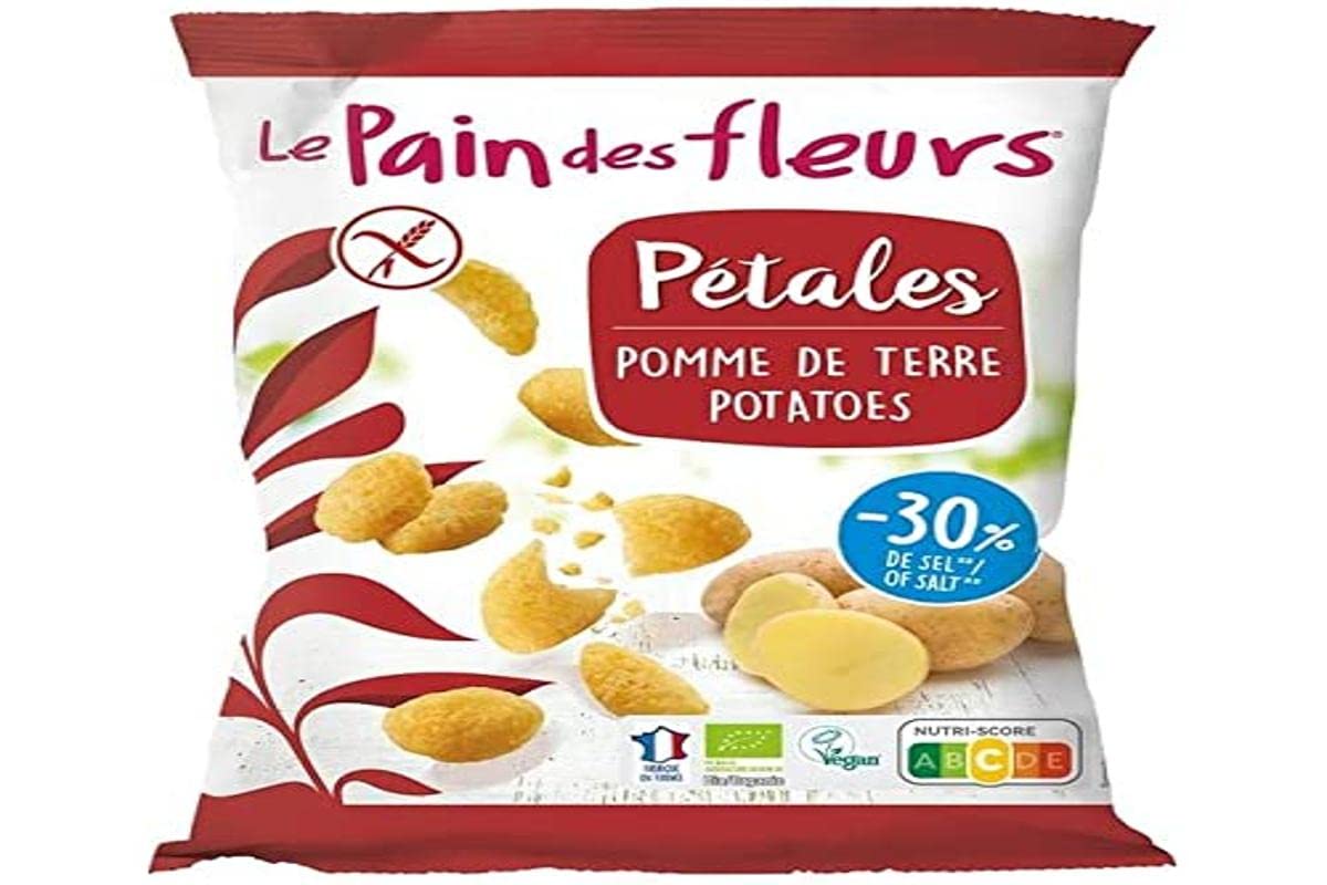 LEPAINDESFLEURS CHIPS PETALOS PATATA 75gr. BIO – soin conçu pour une utilisation régulière, peut être utilisé régulièrement selon les besoins individuels, poids 75 g et est conçu pour offrir un grand