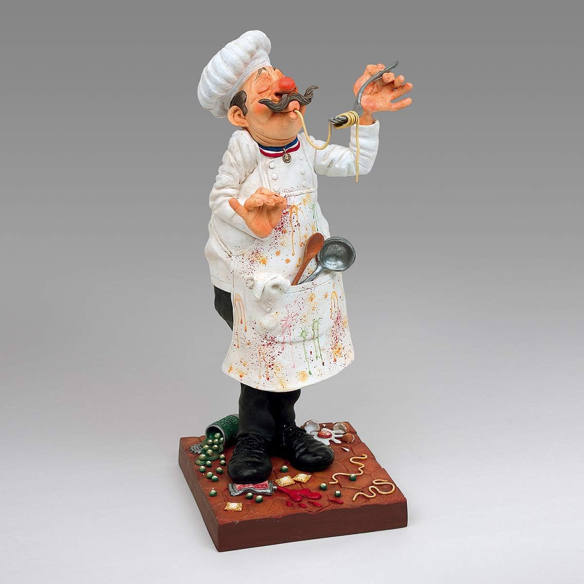 US Guillermo Forchino The FO84000 Figure The Cook, Resin, Multi-Colour, 20 x 10 x 24 cm