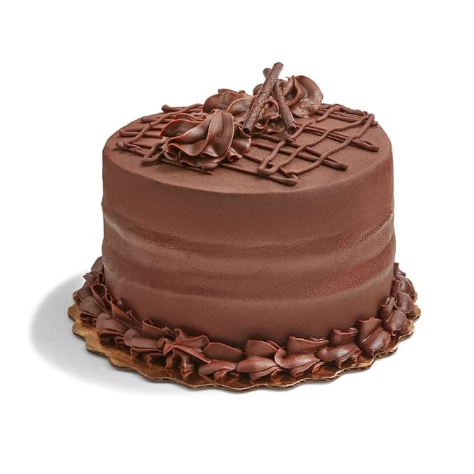 Whole Foods Market, Cake Chocolate Ganache 6 Inch, 65 Ounce