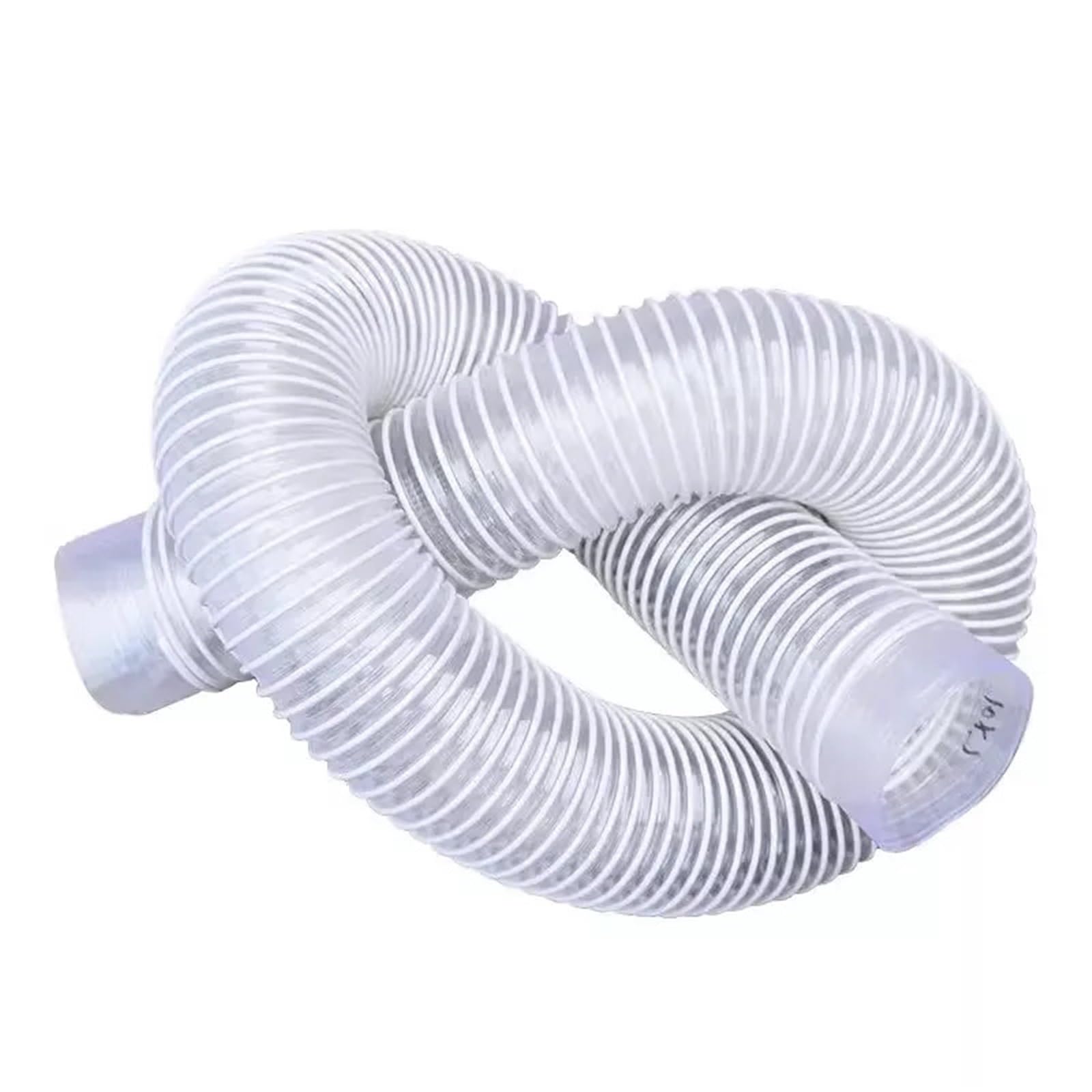 Lyhydma Inner Diameter 60Mm Ducting 1Meter Inner Diameter 30/40/50/60/70Mm White Transparent Pvc Tube Suction Vacuum Fume Exhaust Hose Pipe Air