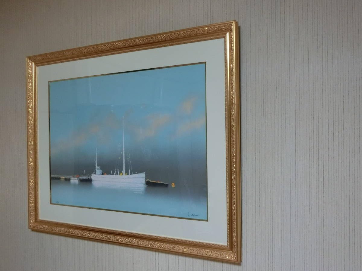 ピエールドートルロー リトグラフ ヨット Pierre Doutreleau（ピエール