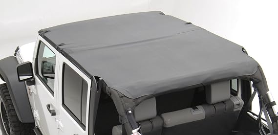 SmittyBilt EXTENDED TOP DIAMOND BLK - SB93635