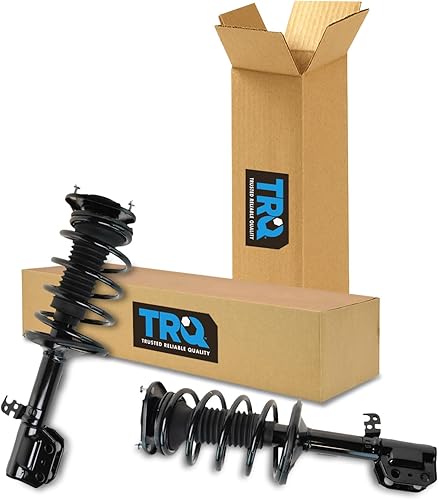 Miniatura 135 de TRQ - Conjunto de puntal delantero y resorte helicoidal (lados del conductor y del pasajero), para auto