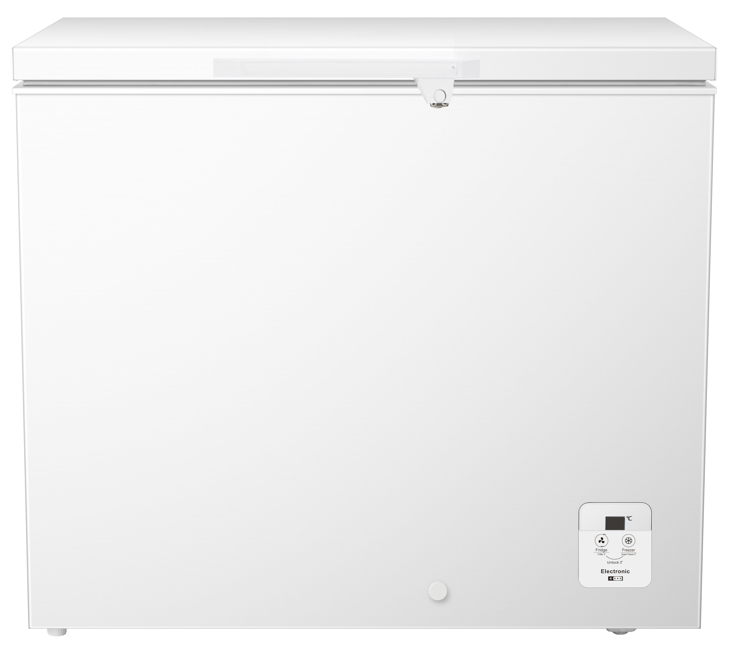SCHOEPF GT217SA Gefriertruhe 217 L Weiß Energieklasse A Schnellgefrieren 38 dB 84 kWh/Jahr 4-Sterne-Kennzeichnung Freistehend