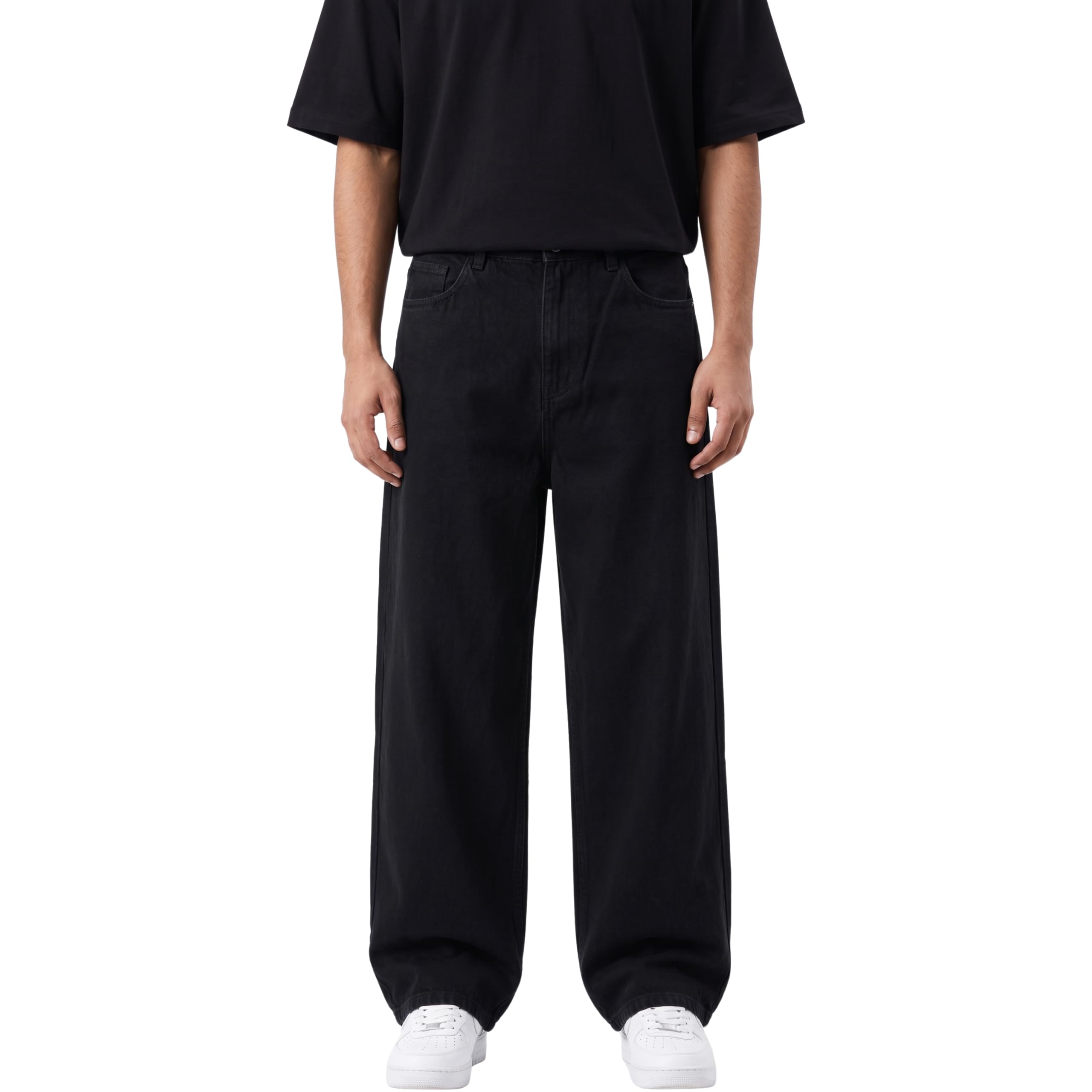 JAAR FASHION Baggy Fit Jeans for Men Blue - Image 1